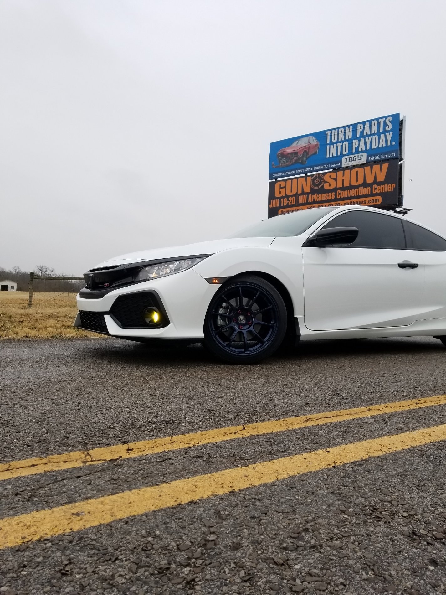 photo 2 Honda Civic custom wheels   18x9.5, ET +45, tire size 245/40 R18. x ET 