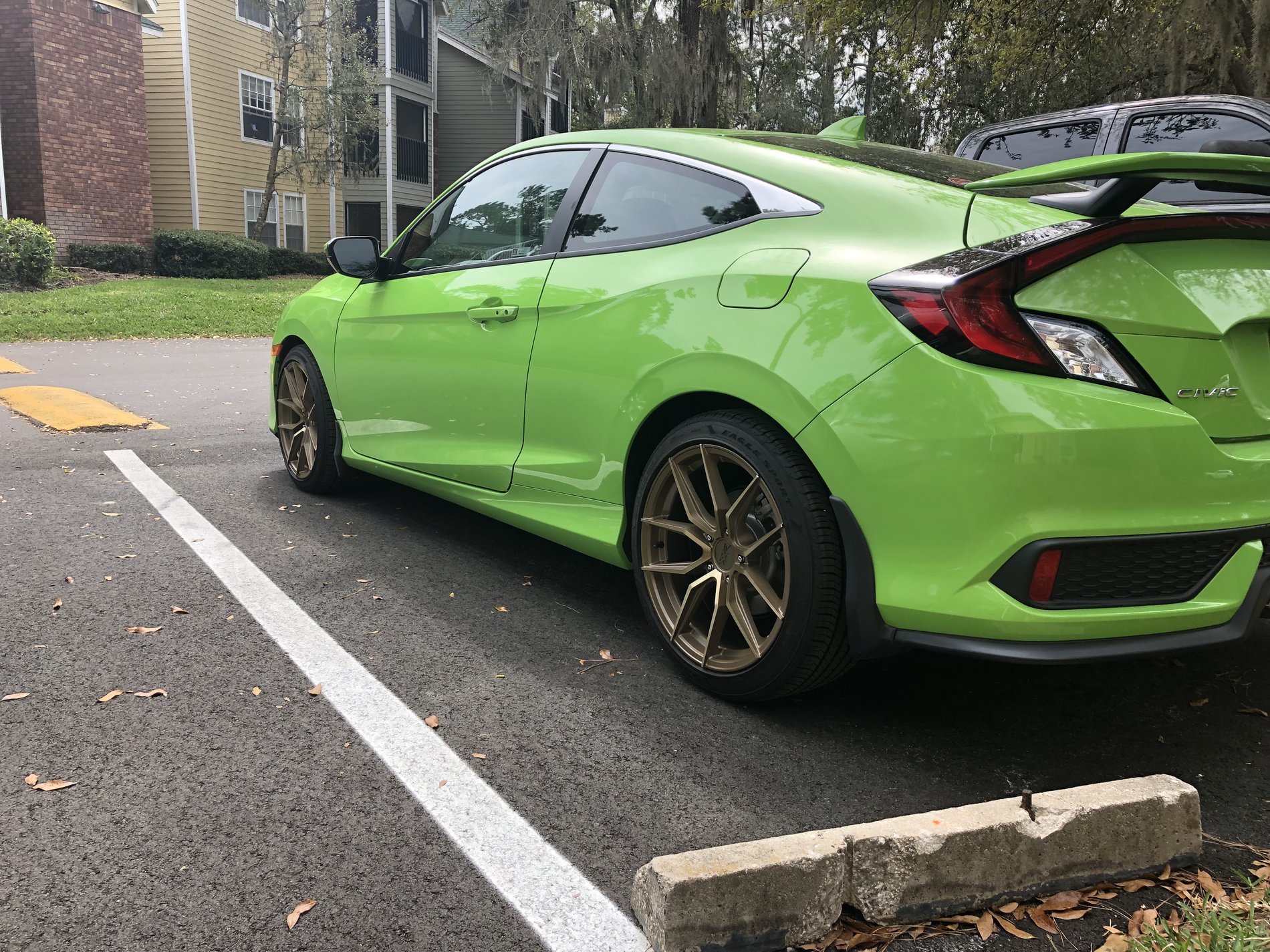 photo 3 Honda Civic custom wheels 18x8.5, ET +35, tire size X R18. x ET