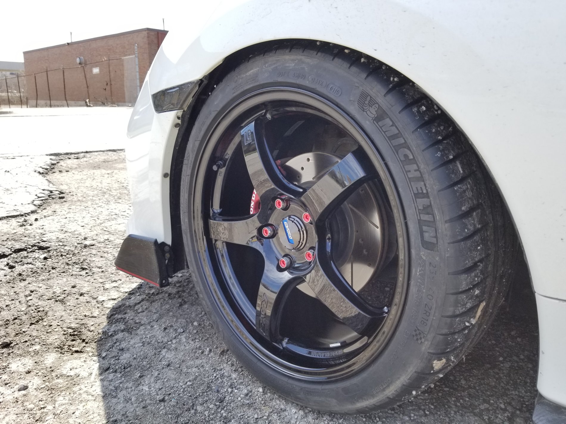 photo 1 Honda Civic custom wheels 18x, ET , tire size 235/40 R18. x ET