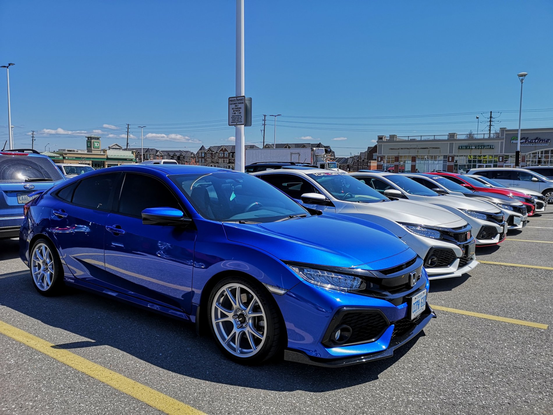 photo 1 Honda Civic custom wheels   18x8.5, ET +35, tire size 245/35 R18. x ET 
