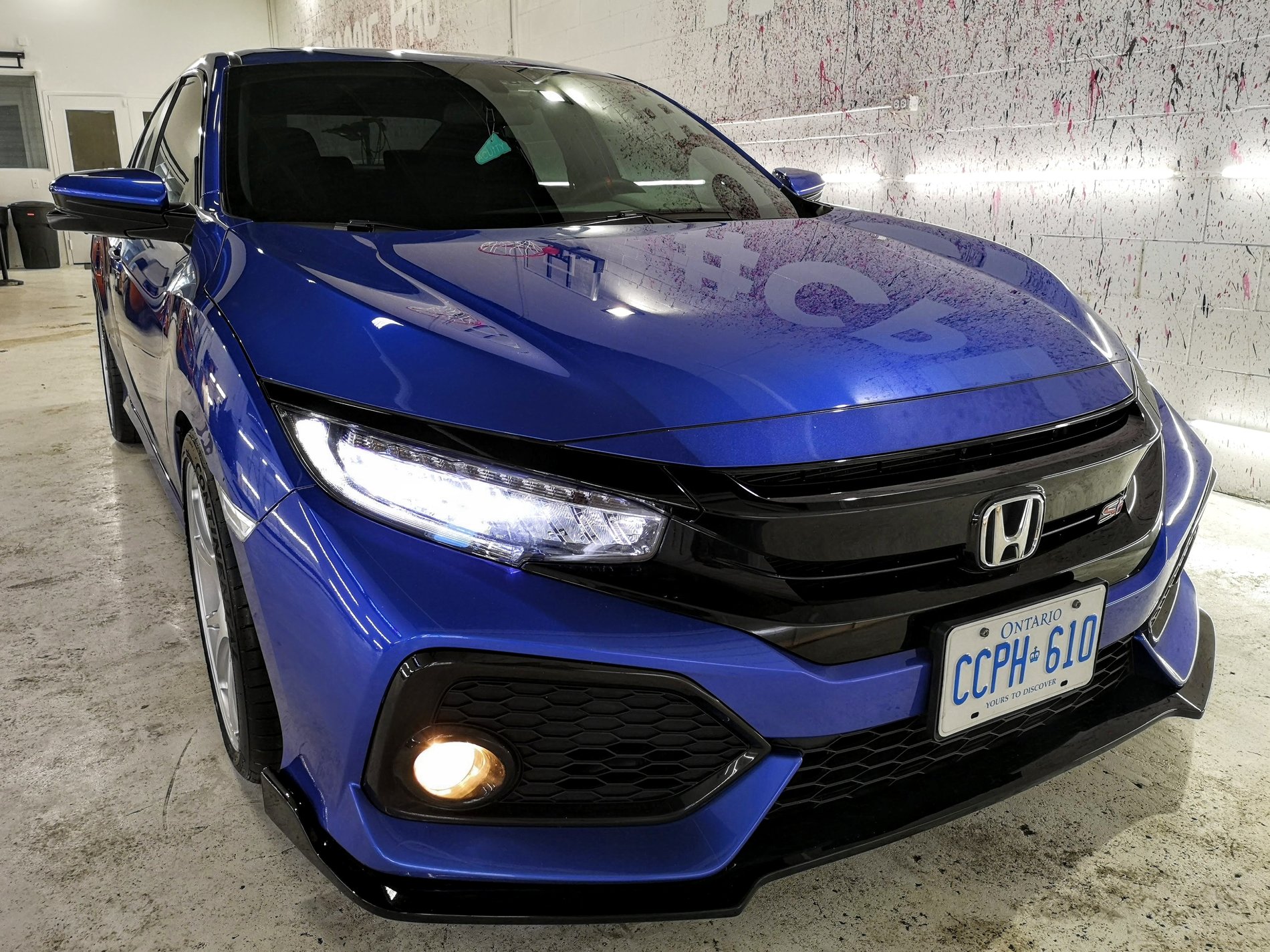 photo 3 Honda Civic custom wheels   18x8.5, ET +35, tire size 245/35 R18. x ET 