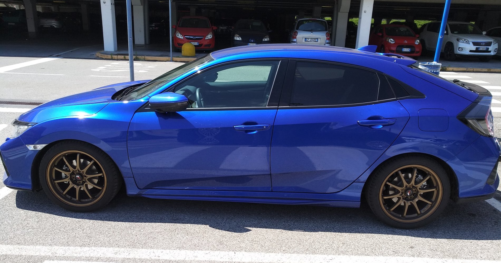photo 1 Honda Civic custom wheels JR5 18x8.0, ET +35, tire size X R18. x ET