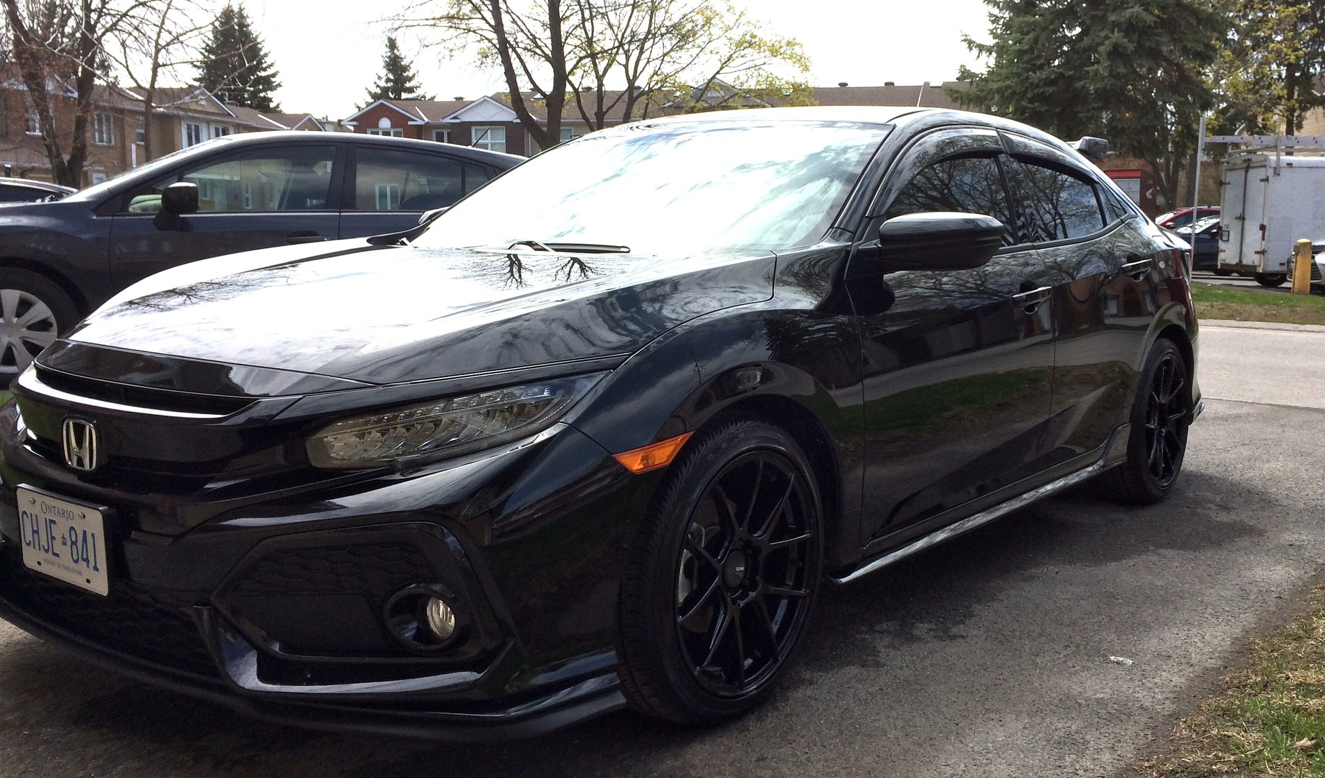 photo 1 Honda Civic custom wheels 18x8.5, ET +45, tire size X R18. x ET
