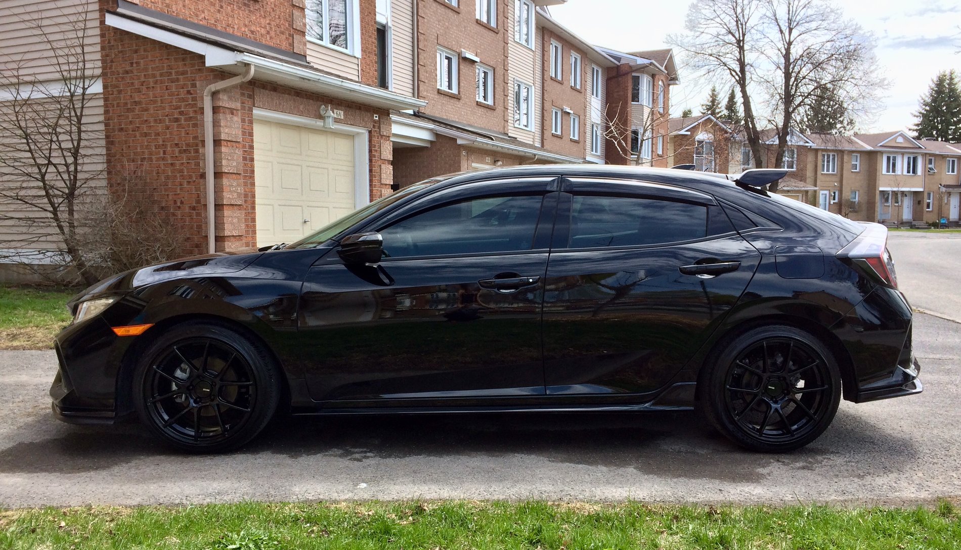 photo 2 Honda Civic custom wheels 18x8.5, ET +45, tire size X R18. x ET