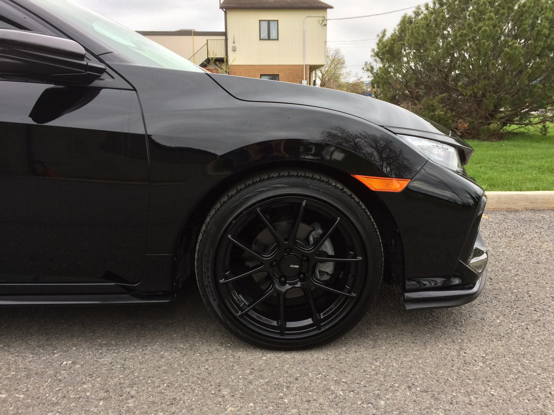 photo 3 Honda Civic custom wheels 18x8.5, ET +45, tire size X R18. x ET