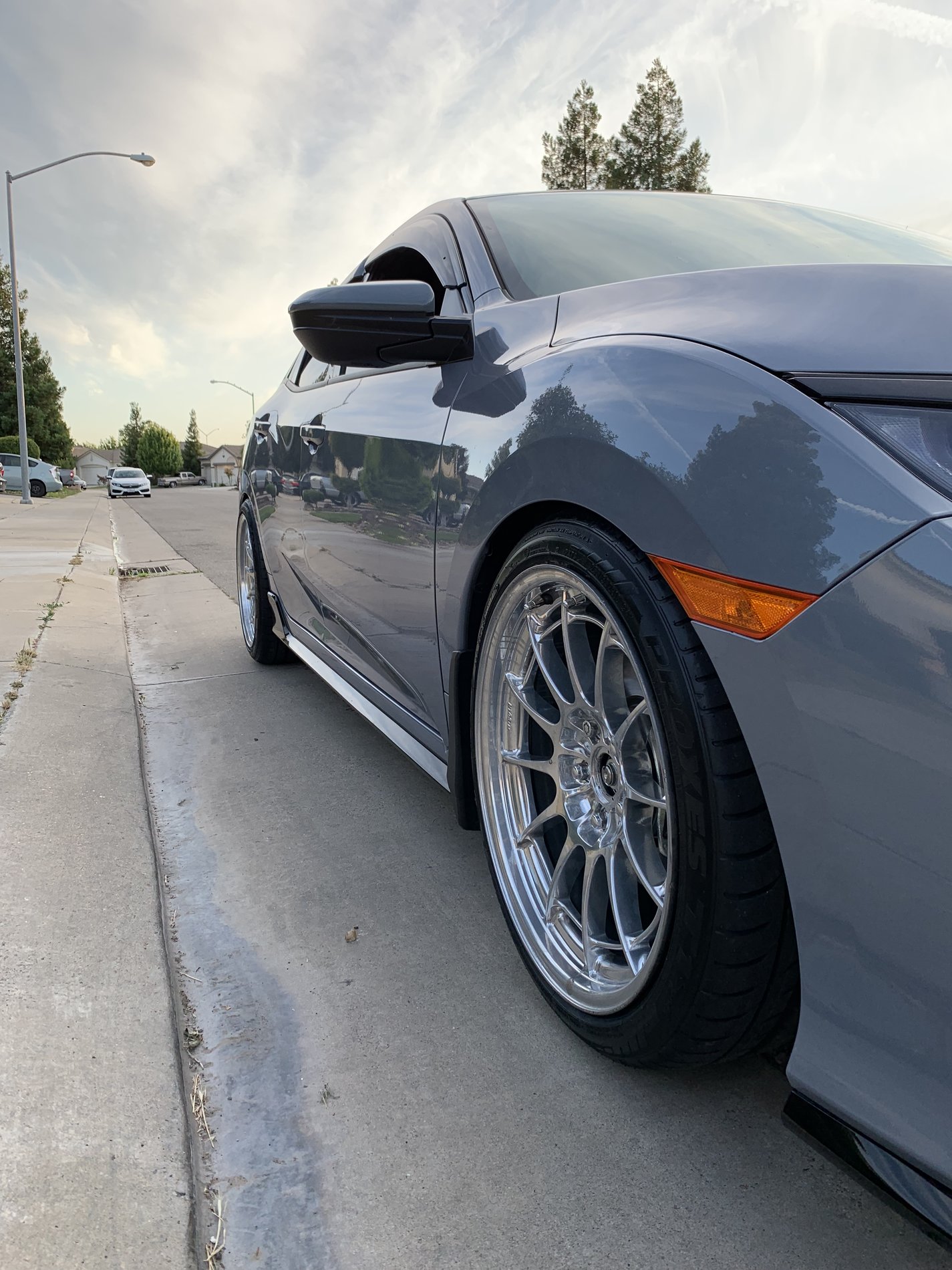 photo 1 Honda Civic custom wheels 18x9.5, ET +40, tire size 255/35 R18. x ET