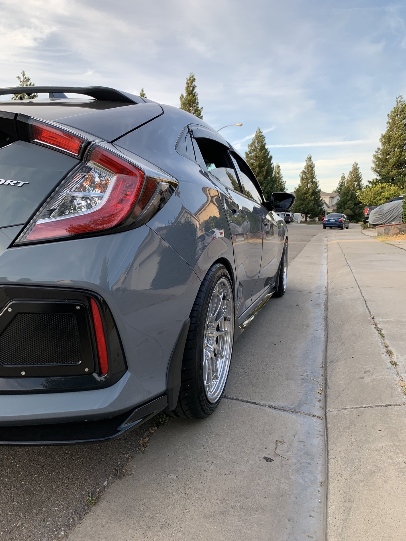 photo 2 Honda Civic custom wheels 18x9.5, ET +40, tire size 255/35 R18. x ET
