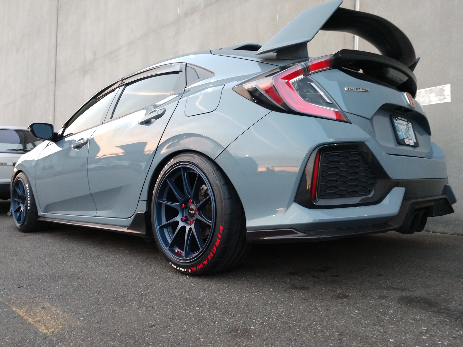photo 2 Honda Civic custom wheels 18x9.5, ET +38, tire size 245/40 R18. x ET