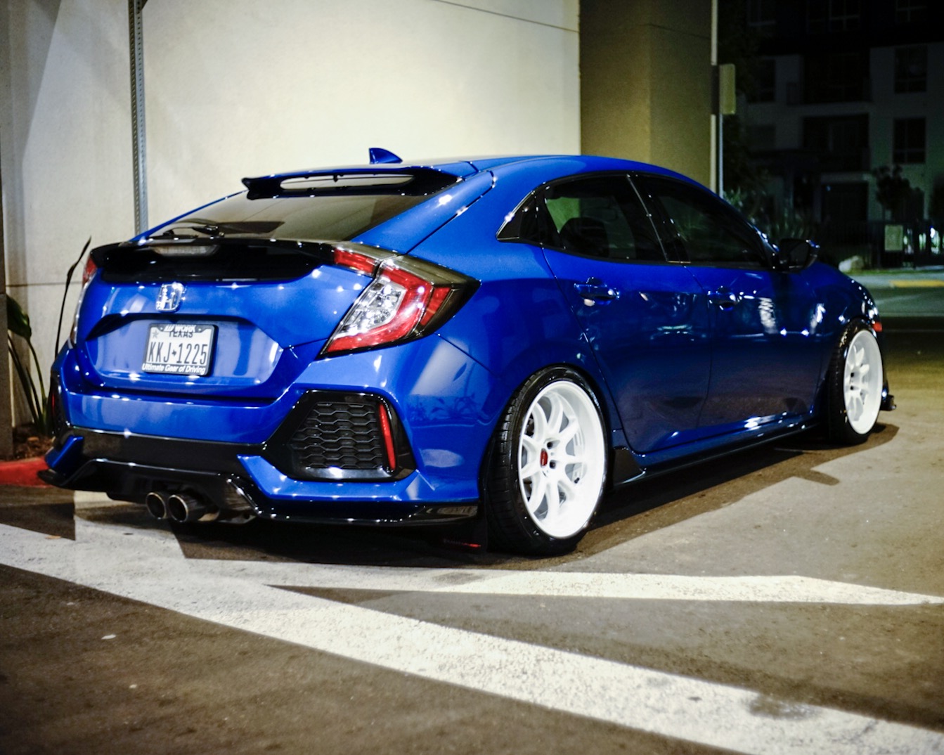 photo 2 Honda Civic custom wheels 18x9.5, ET +23, tire size 255/35 R18. x ET