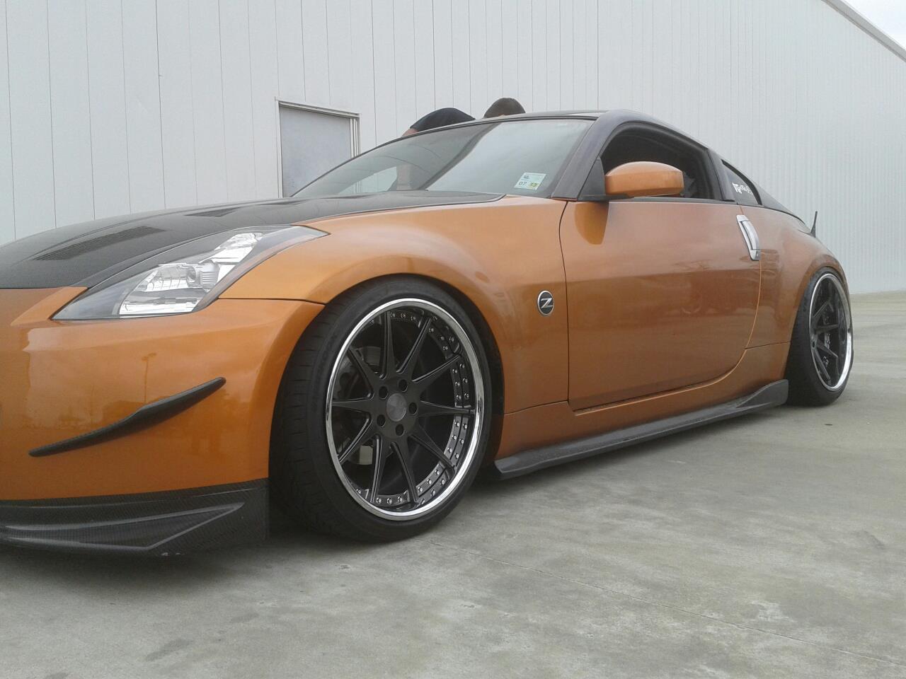 photo 2 Nissan 350Z custom wheels Avant Garde F420 19x9.5, ET +5, tire size 245/35 R19. 19x11.0 ET+5 275/35 R19