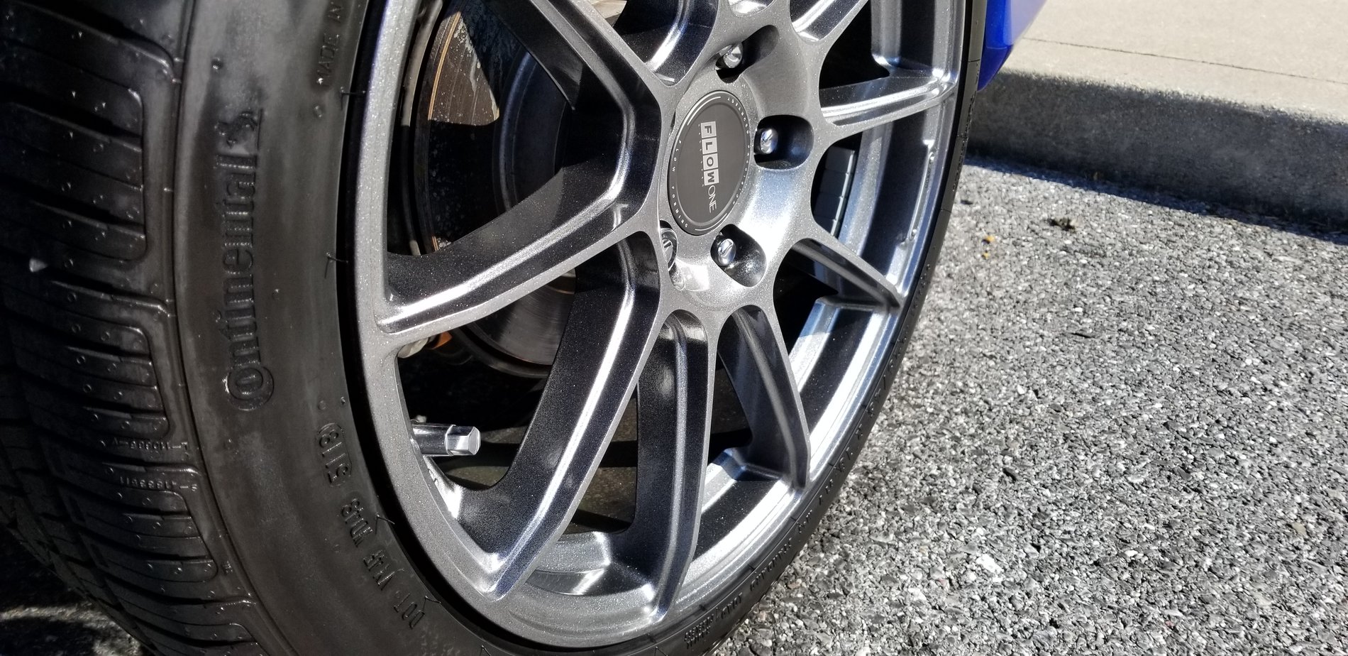 photo 2 Honda Civic custom wheels   18x8.0, ET +45, tire size 225/45 R18. x ET 