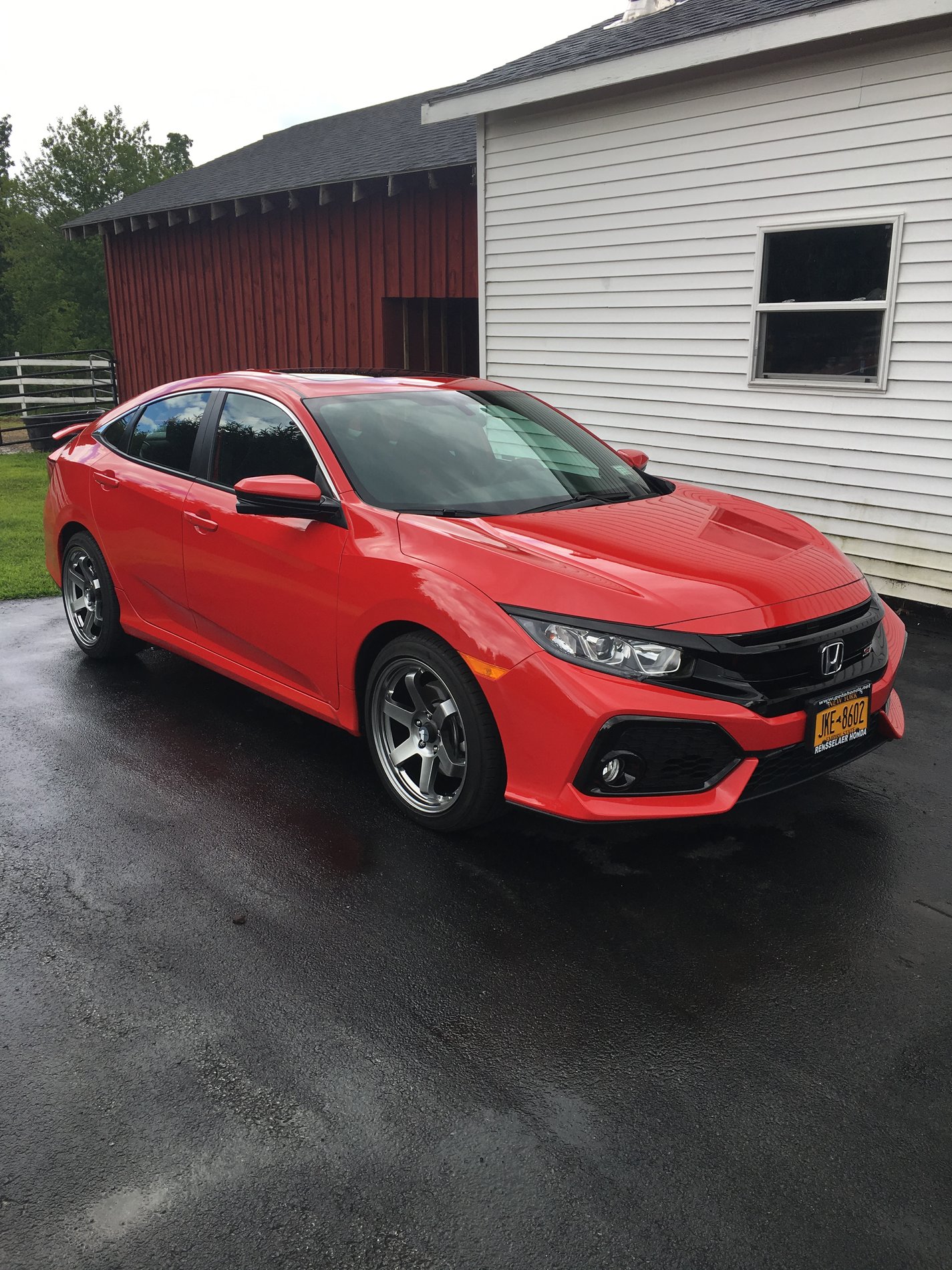 photo 3 Honda Civic custom wheels 18x8.5, ET +35, tire size X R18. x ET