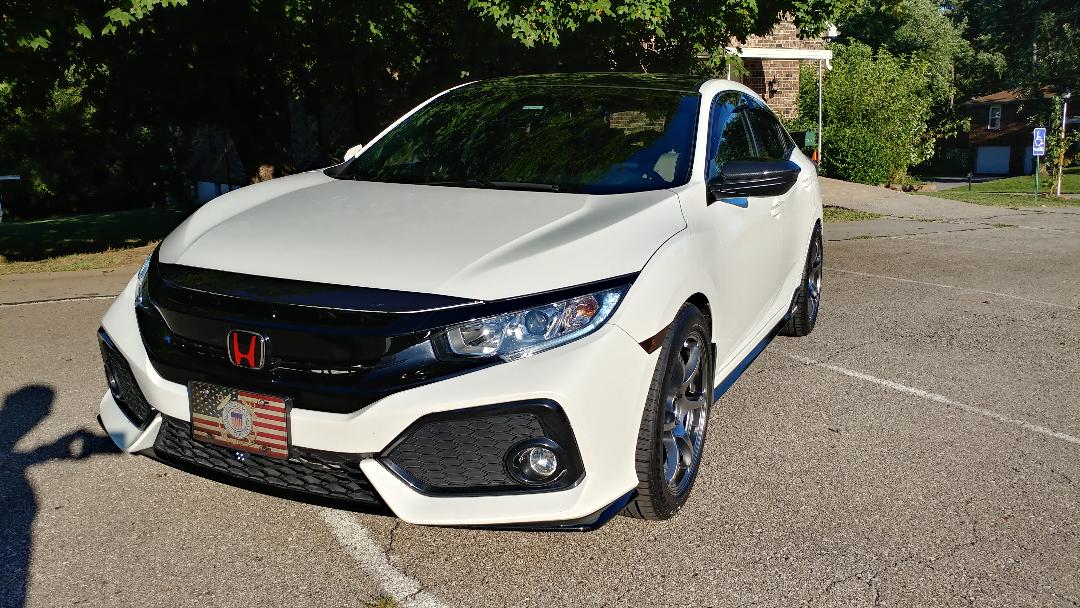 photo 1 Honda Civic custom wheels   18x8.5, ET +35, tire size 245/45 R18. x ET 