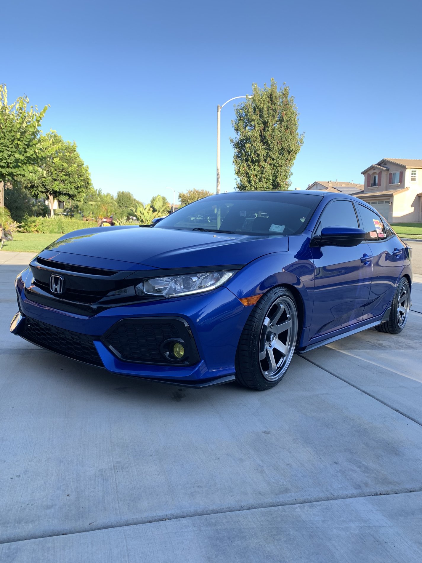 photo 5 Honda Civic custom wheels   18x9.5, ET +38, tire size 225/40 R18. x ET 