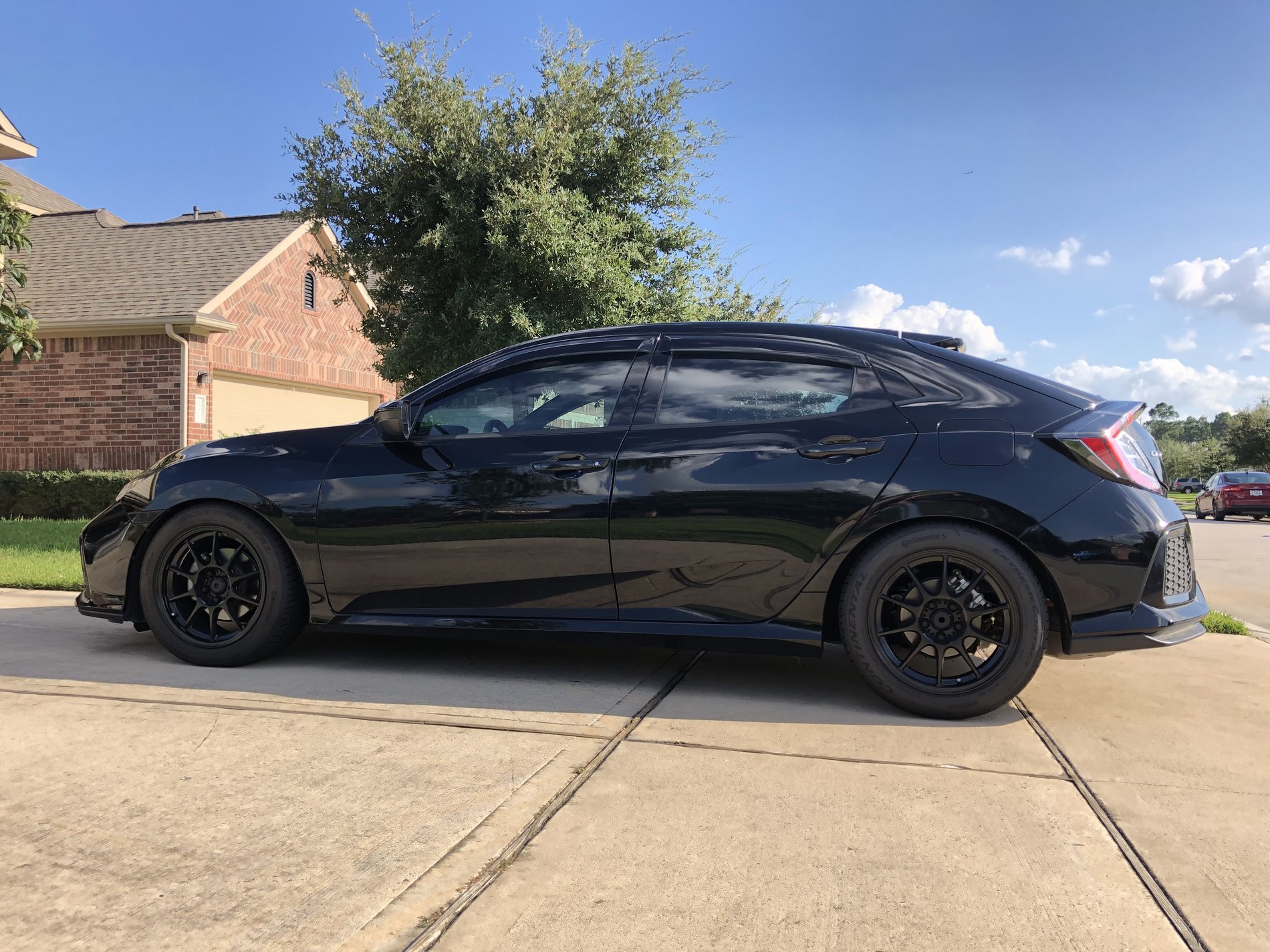 photo 1 Honda Civic custom wheels 17x9.0, ET +40, tire size 255/45 R17. x ET