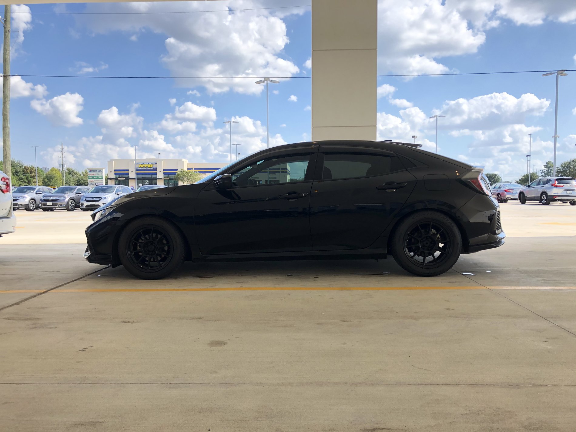 photo 2 Honda Civic custom wheels 17x9.0, ET +40, tire size 255/45 R17. x ET