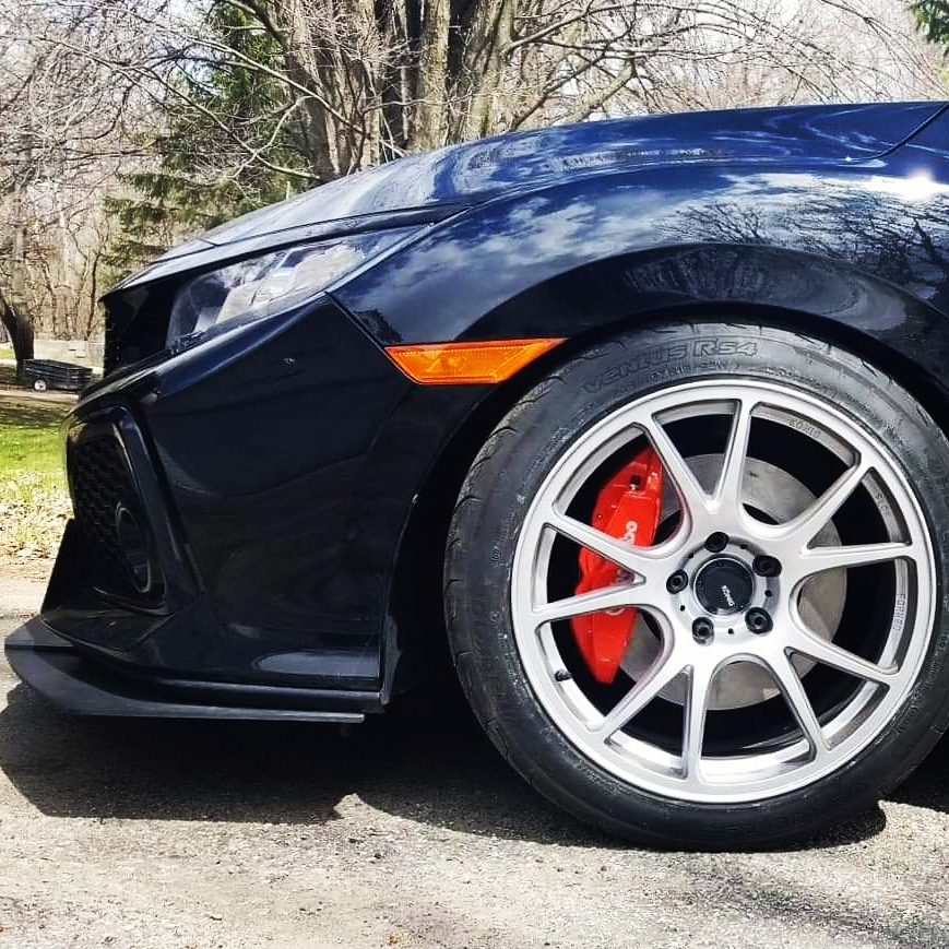 photo 2 Honda Civic custom wheels 18x9.5, ET +35, tire size 245/40 R18. x ET