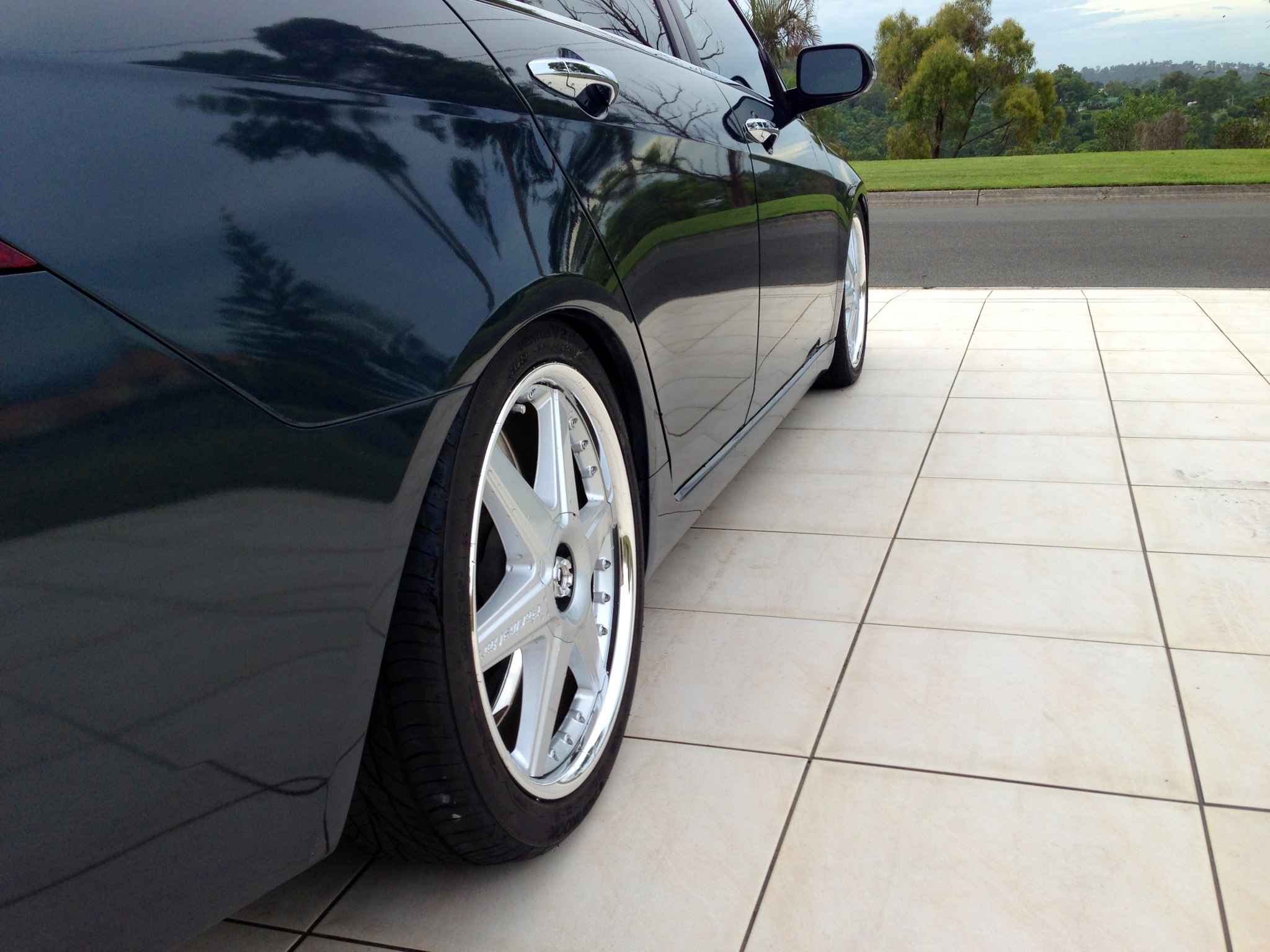 photo 4 Acura TSX custom wheels Racinghart 18x7.5, ET +42, tire size 225/40 R18. 18x8.0 ET+35