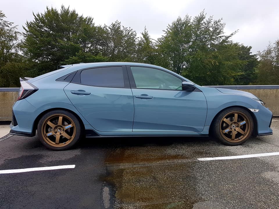 photo 1 Honda Civic custom wheels 18x8.5, ET +48, tire size 235/40 R18. x ET