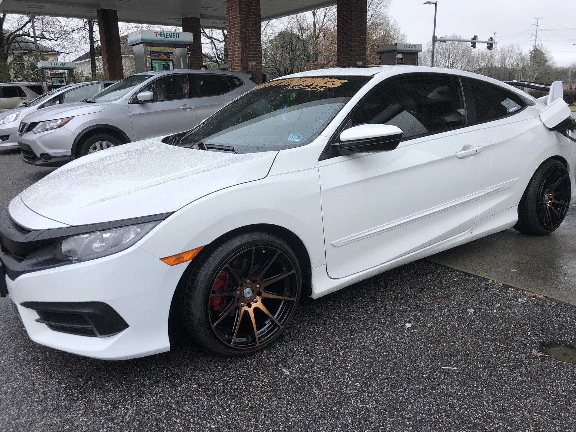 photo 1 Honda Civic custom wheels   18x9.0, ET +30, tire size 215/35 R18. x ET 