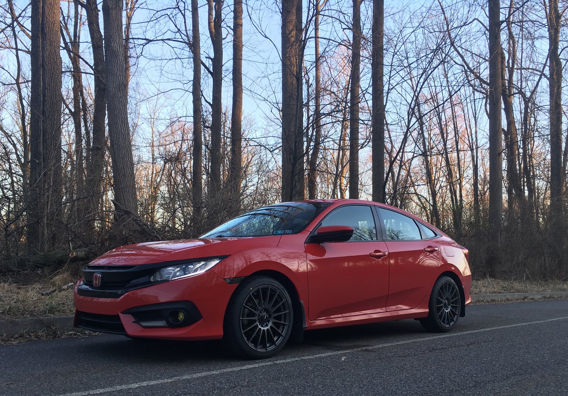 photo 1 Honda Civic custom wheels 18x8.0, ET +45, tire size 225/40 R18. x ET