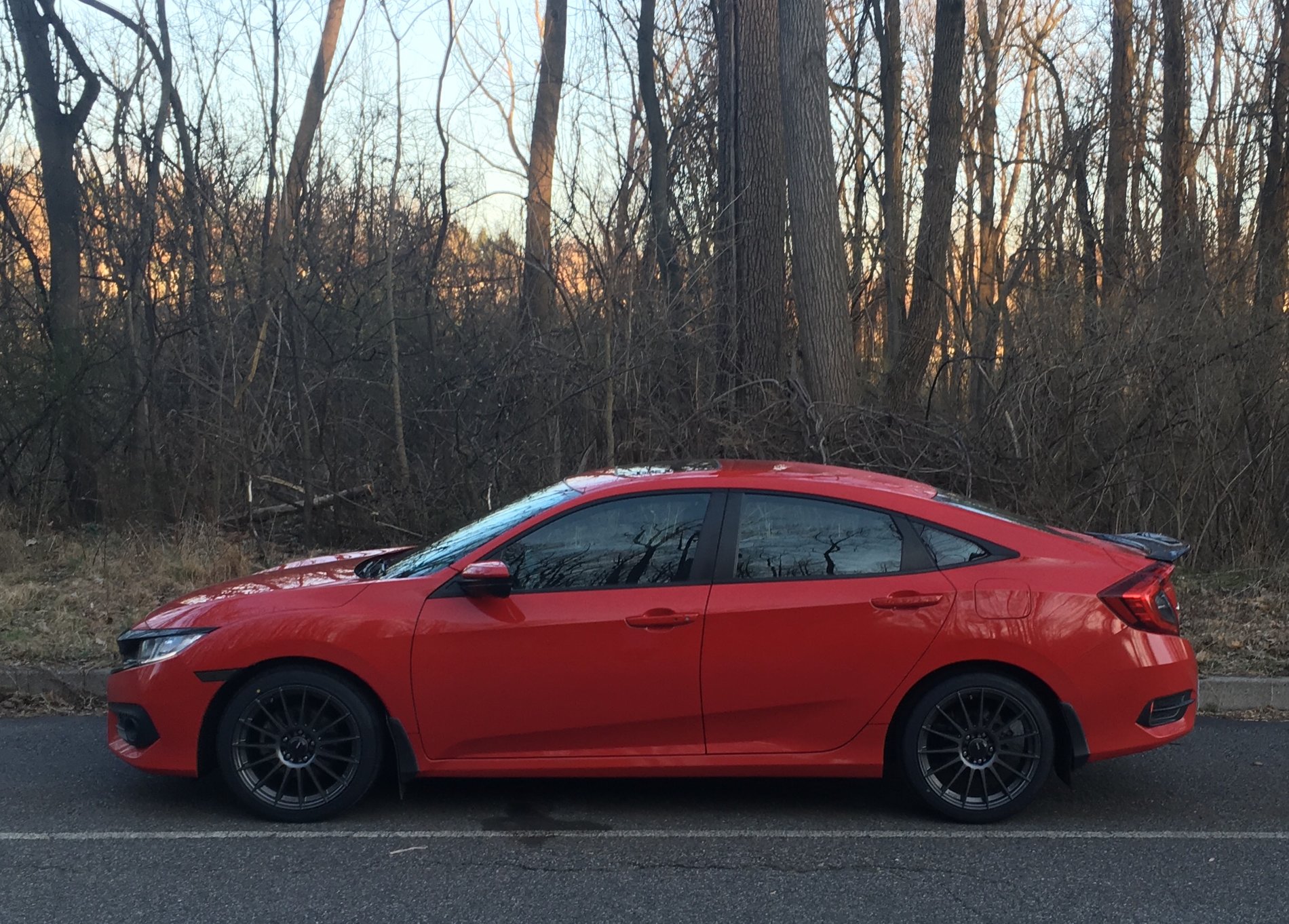 photo 3 Honda Civic custom wheels 18x8.0, ET +45, tire size 225/40 R18. x ET