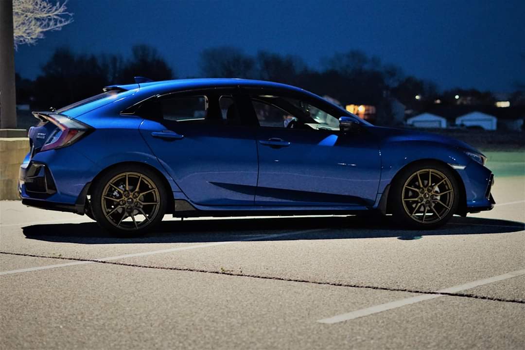 photo 1 Honda Civic custom wheels   18x8.5, ET +35, tire size 235/40 R18. x ET 