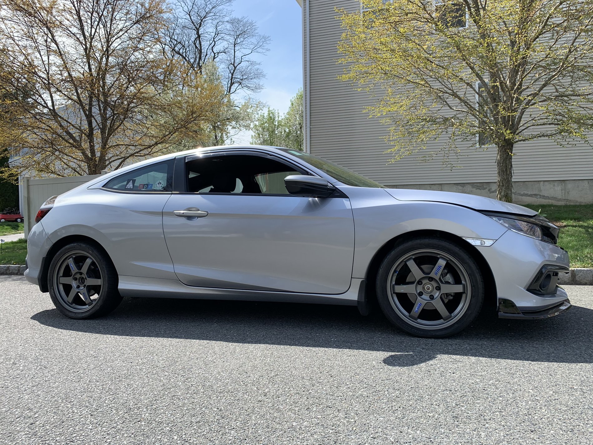 photo 3 Honda Civic custom wheels 18x, ET , tire size 235/40 R18. x ET