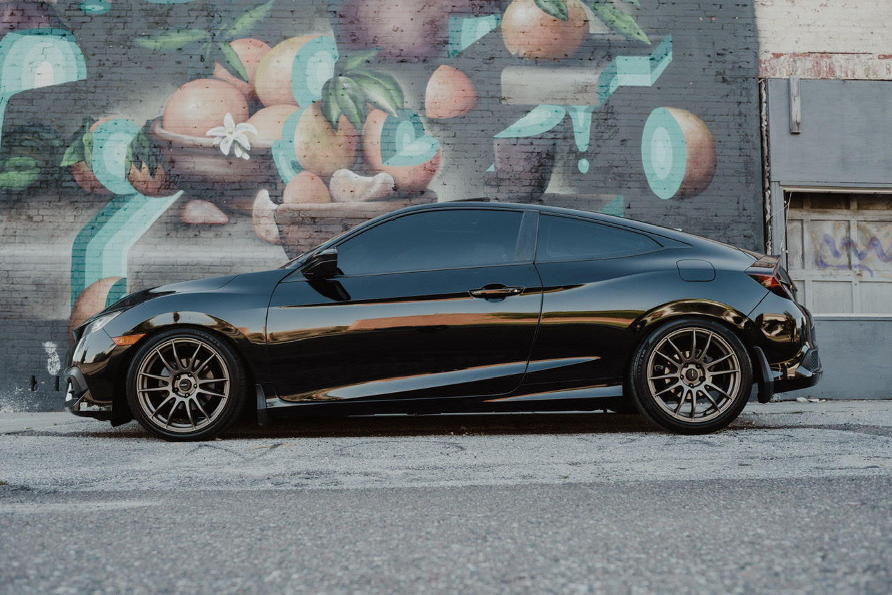 photo 3 Honda Civic custom wheels   18x8.5, ET +33, tire size 235/40 R18. x ET 