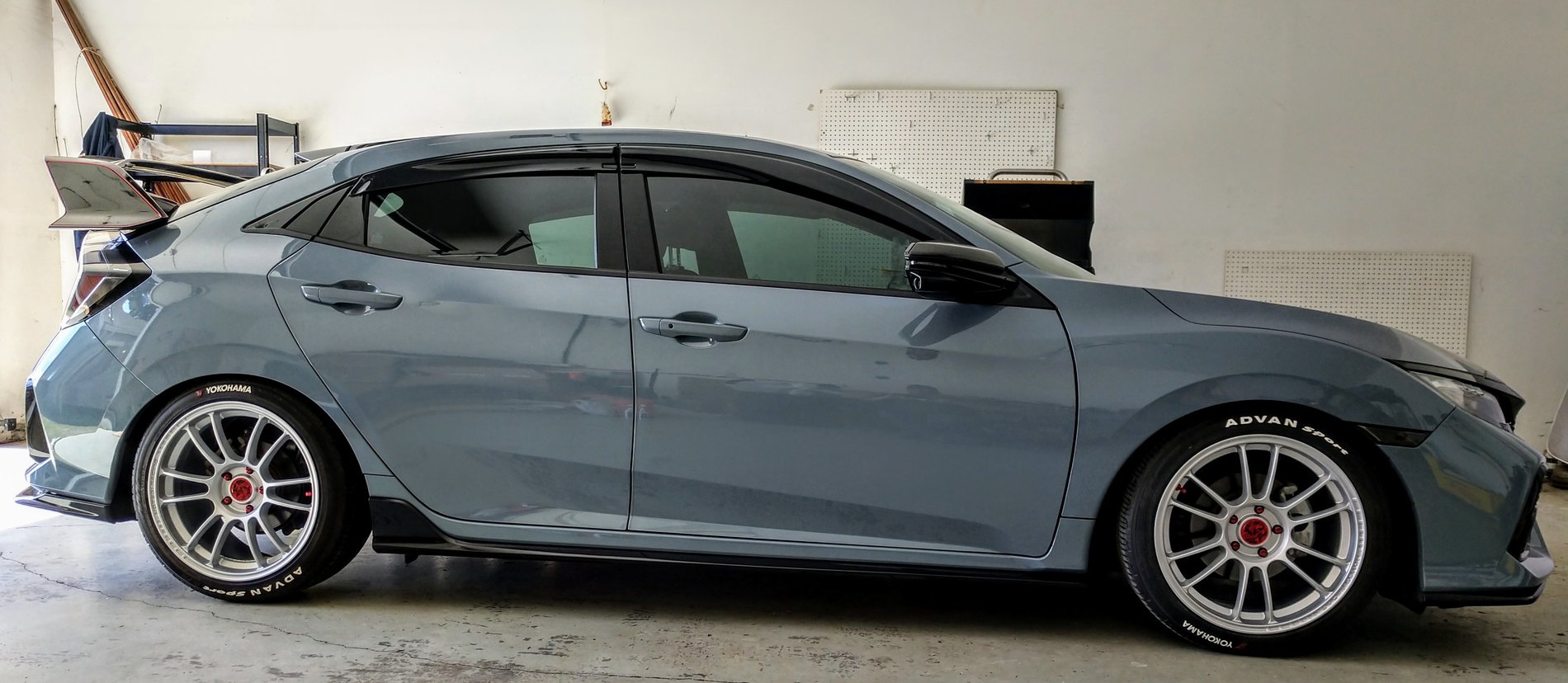 photo 3 Honda Civic custom wheels 18x9.5, ET +45, tire size 245/40 R18. x ET