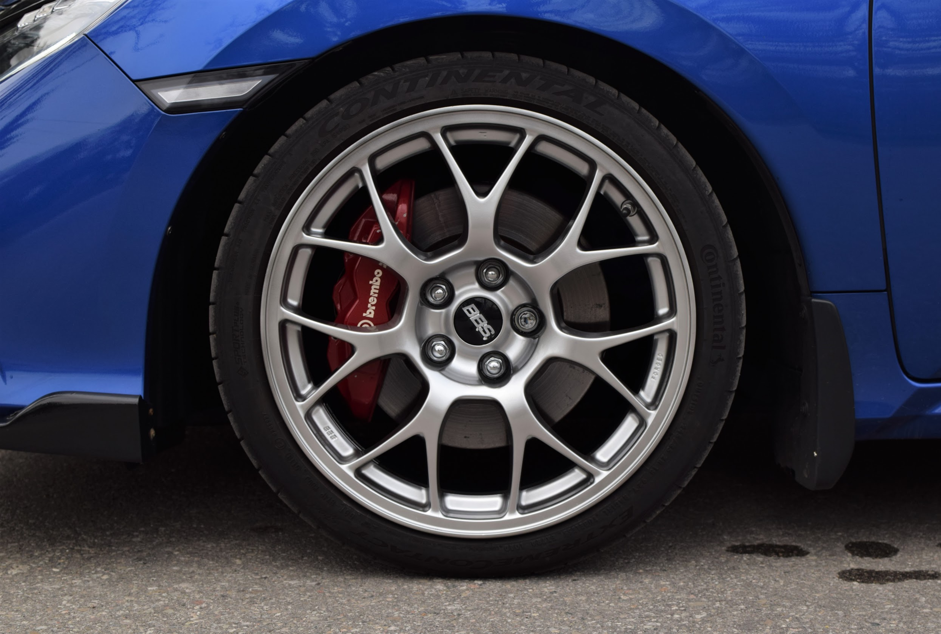 photo 1 Honda Civic custom wheels  RG406 18x8.5, ET +38, tire size 245/35 R18. x ET 