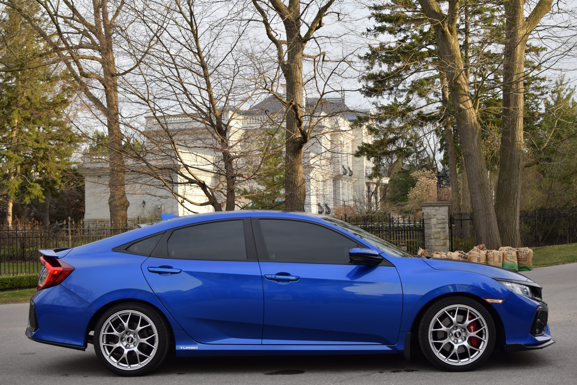 photo 3 Honda Civic custom wheels  RG406 18x8.5, ET +38, tire size 245/35 R18. x ET 