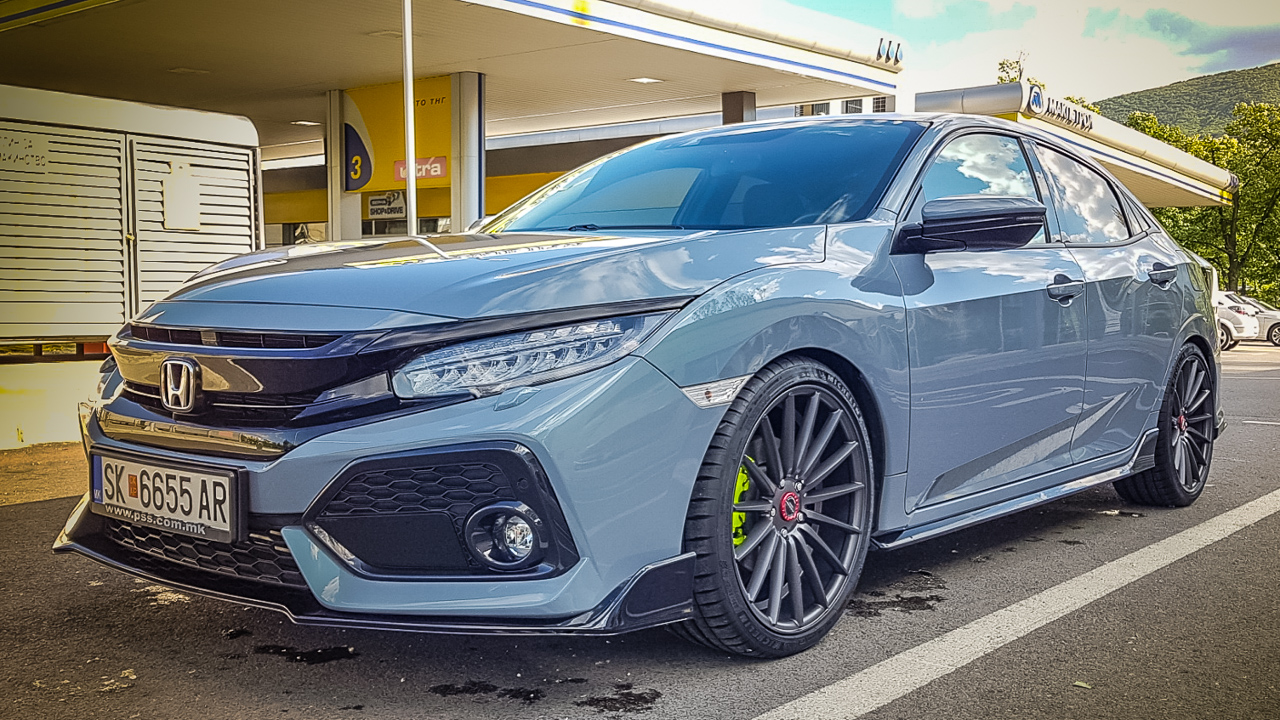 photo 4 Honda Civic custom wheels 19x8.5, ET +42, tire size 235/35 R19. x ET