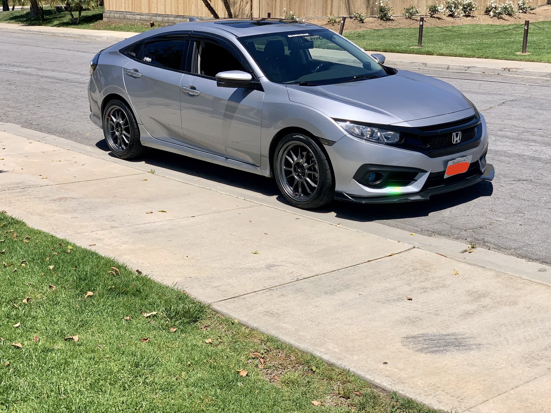 photo 2 Honda Civic custom wheels 18x8.5, ET +35, tire size 235/40 R18. x ET
