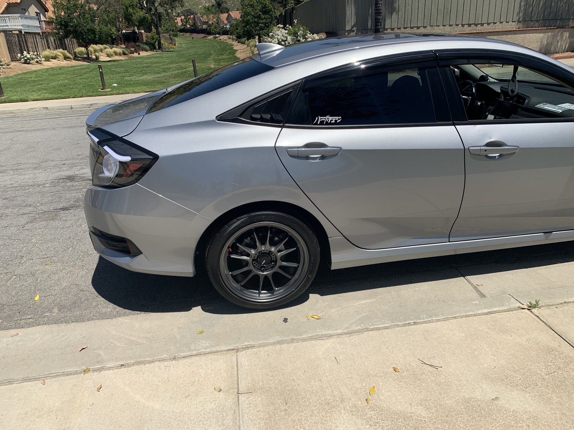 photo 4 Honda Civic custom wheels 18x8.5, ET +35, tire size 235/40 R18. x ET
