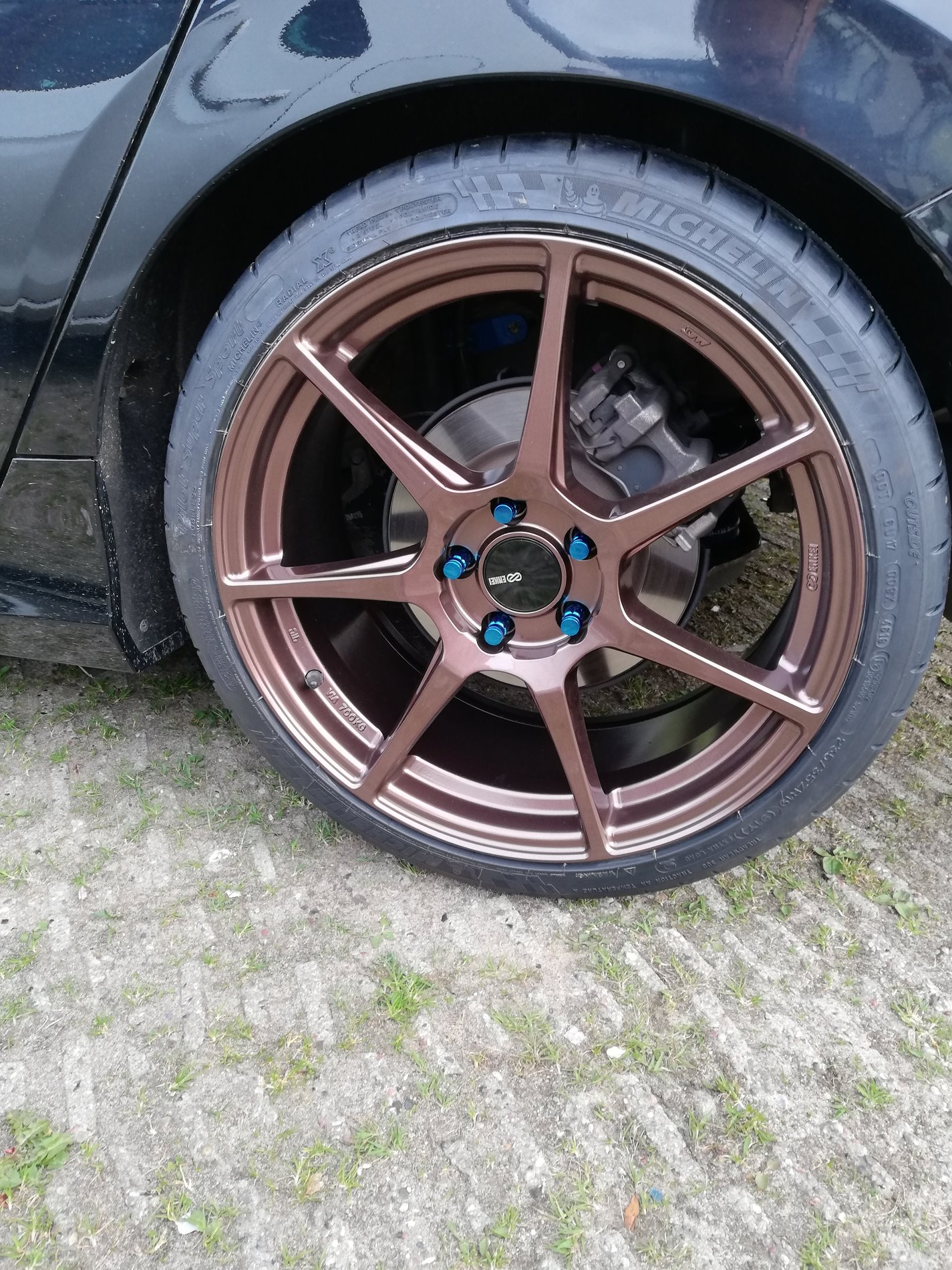 photo 1 Honda Civic custom wheels   19x8.5, ET +45, tire size 235/35 R19. x ET 