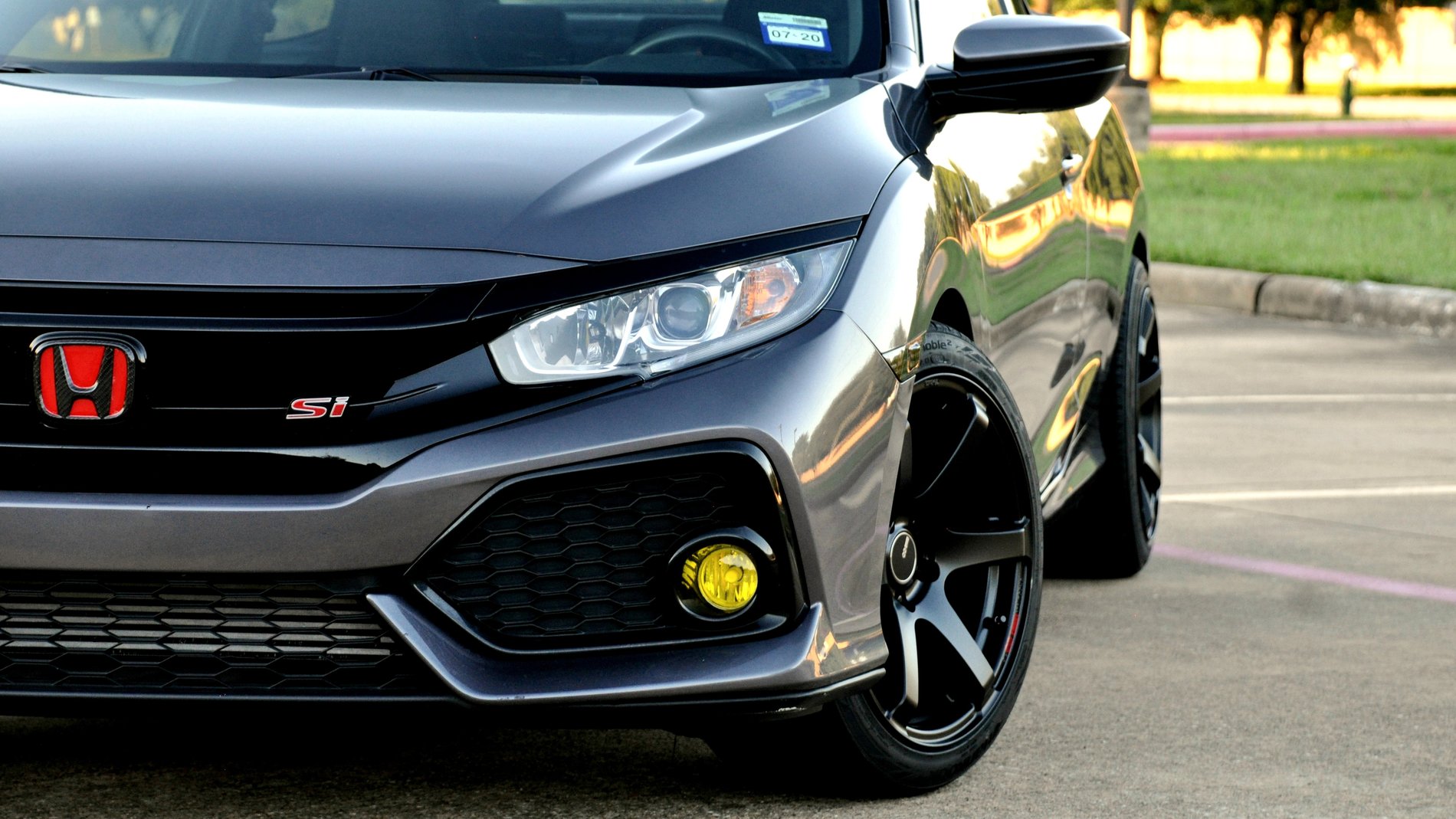 photo 1 Honda Civic custom wheels 18x9.5, ET +30, tire size 245/40 R18. x ET