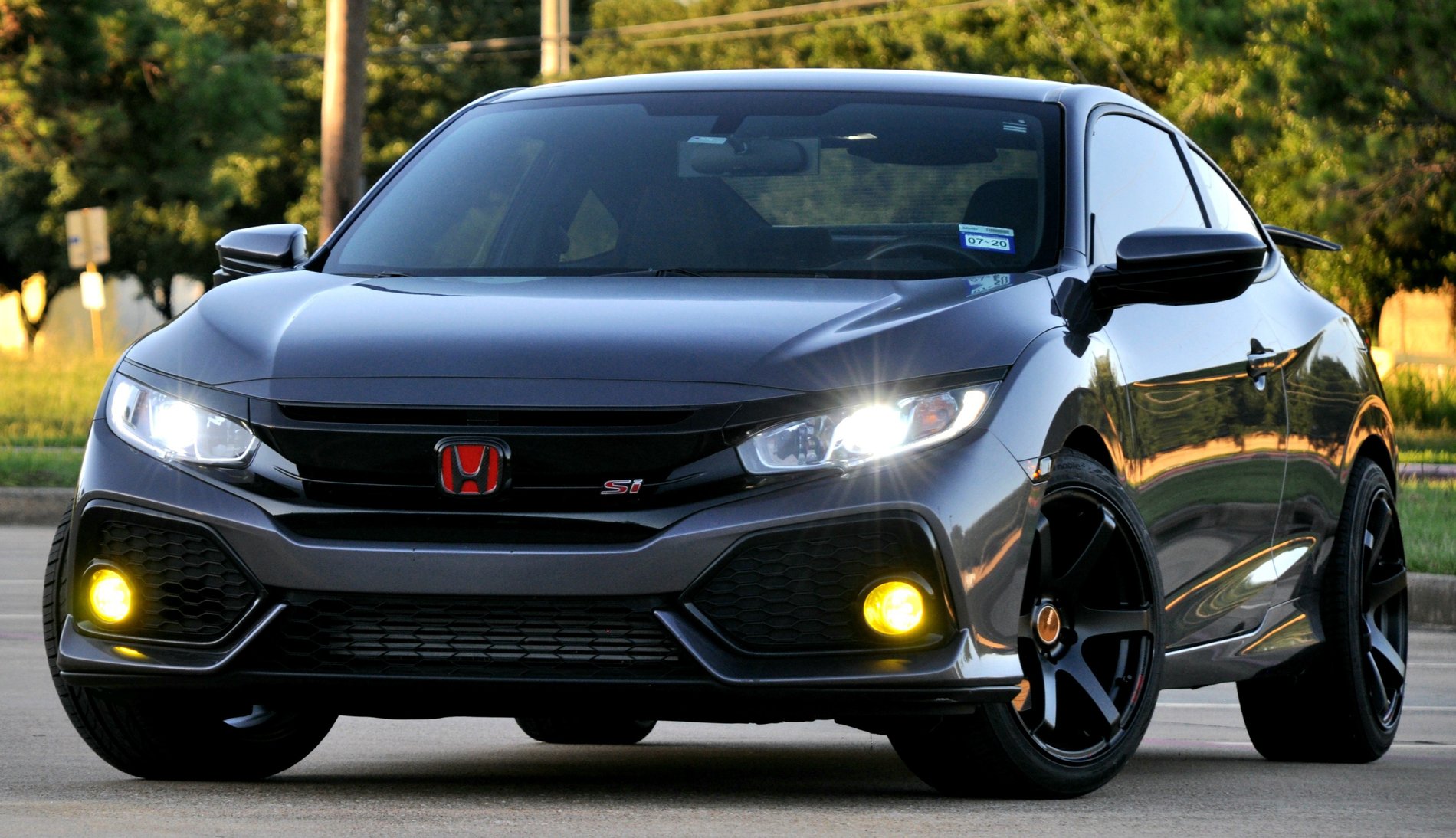 photo 3 Honda Civic custom wheels 18x9.5, ET +30, tire size 245/40 R18. x ET