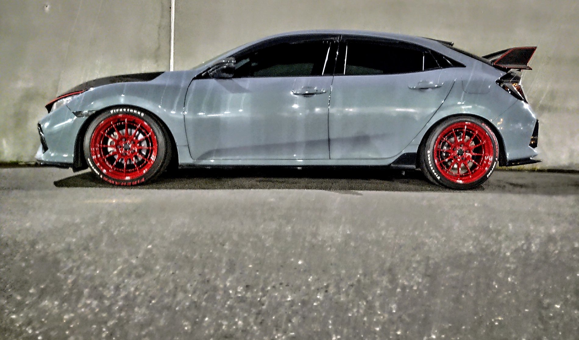 photo 1 Honda Civic custom wheels   18x9.5, ET +40, tire size 245/40 R18. x ET 