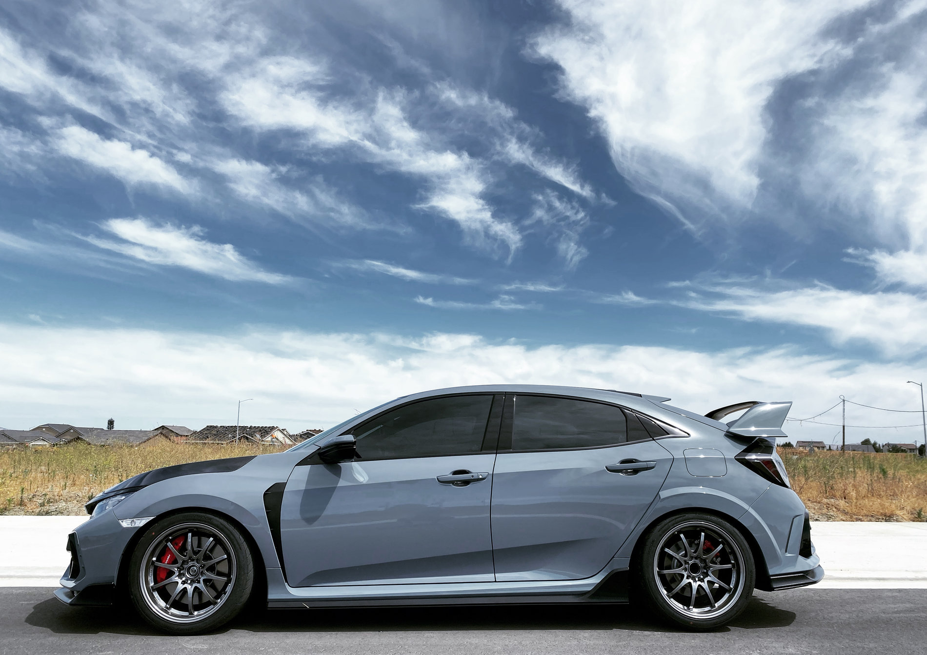 photo 1 Honda Civic custom wheels   18x9.5, ET +42, tire size 265/35 R18. x ET 