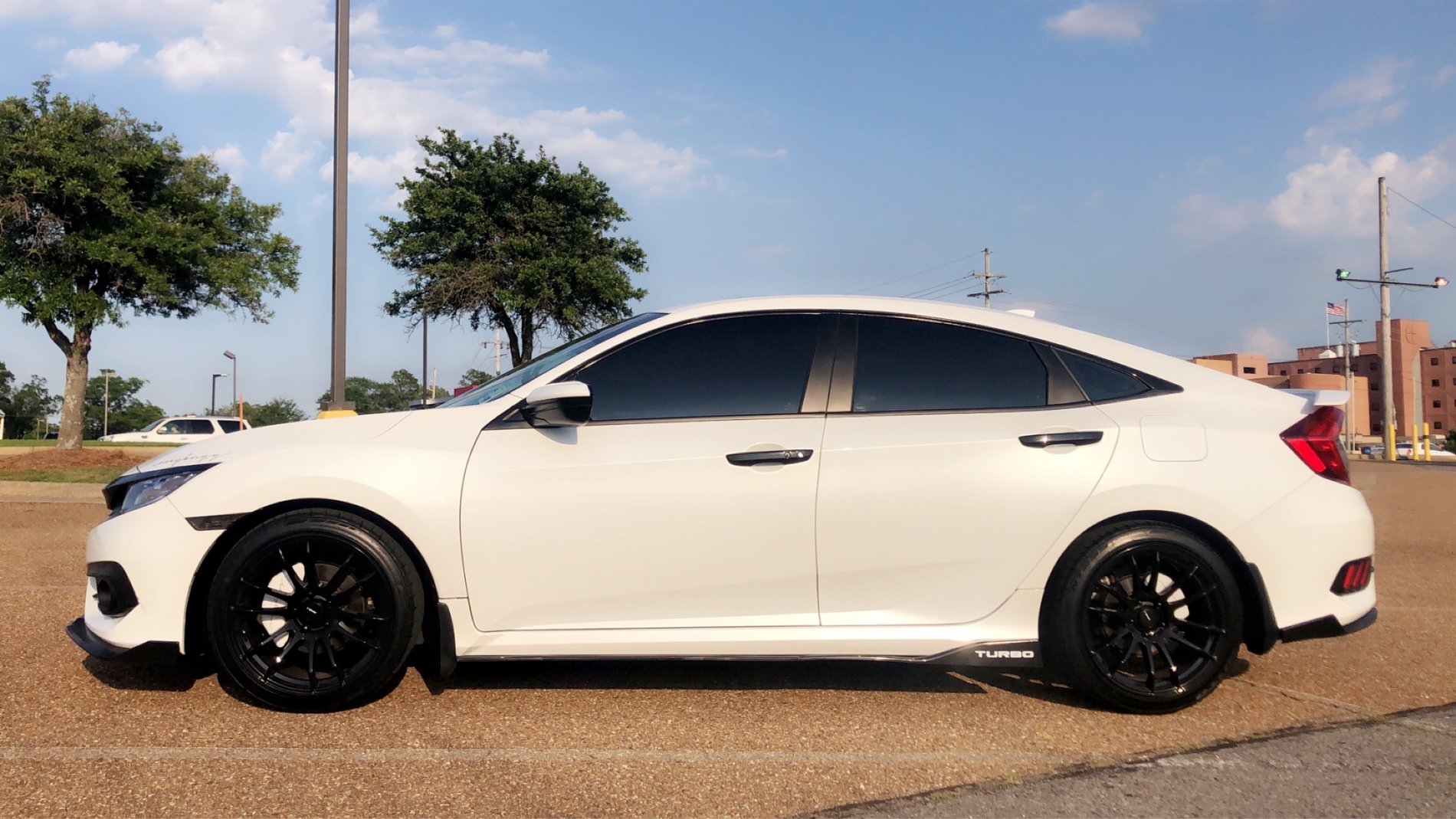 photo 2 Honda Civic custom wheels   18x9.5, ET +38, tire size 235/40 R18. x ET 