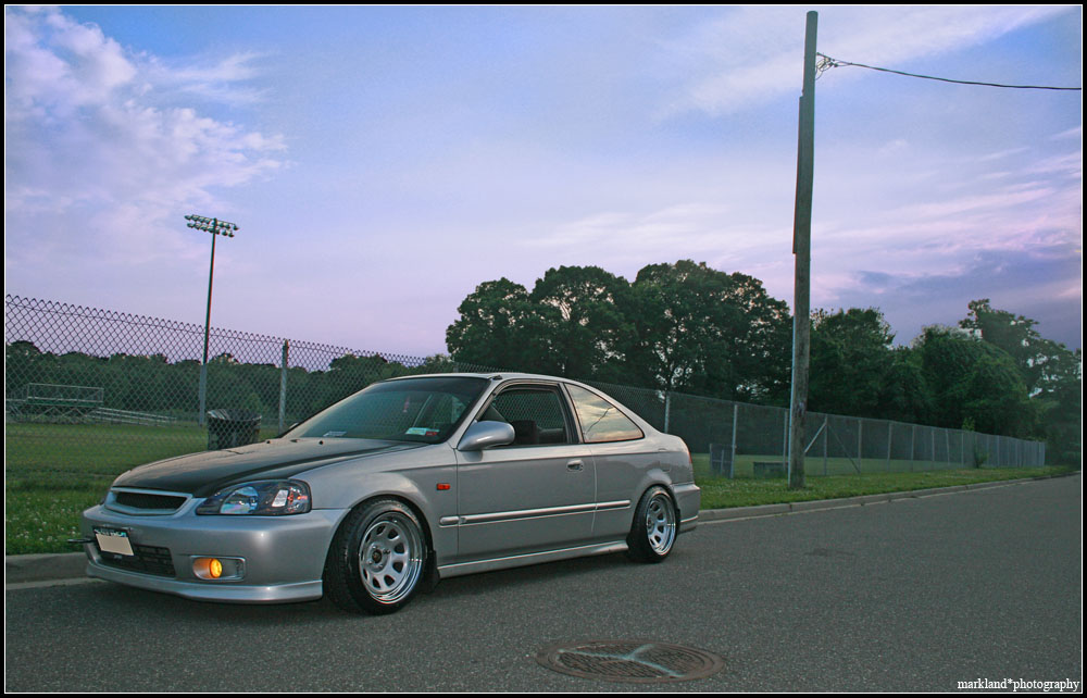 photo 14 Honda Civic custom wheels Diamond Racing Steelies 15x8.0, ET +2, tire size 195/45 R15. 15x8.0 ET+12