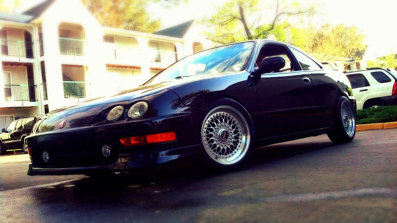 photo 1 Acura Integra custom wheels BBS RS 16x7.5, ET +14, tire size 205/45 R16. x ET 