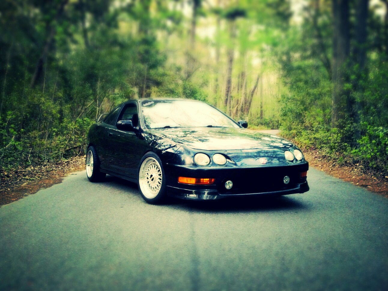 photo 3 Acura Integra custom wheels BBS RS 16x7.5, ET +14, tire size 205/45 R16. x ET 
