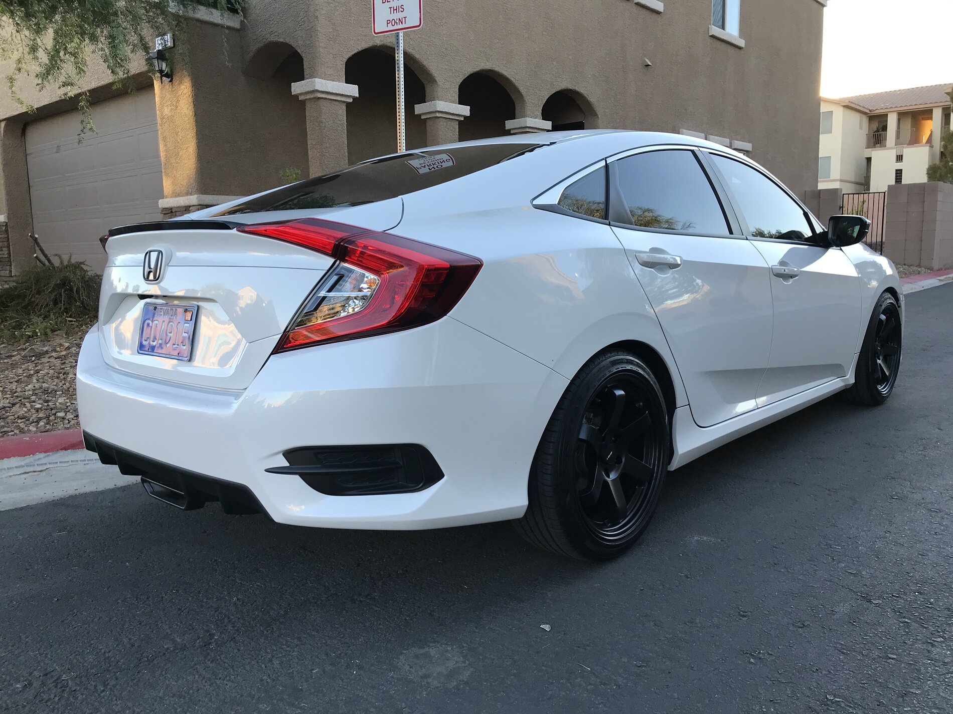 photo 2 Honda Civic custom wheels 18x8.5, ET +35, tire size X R18. x ET
