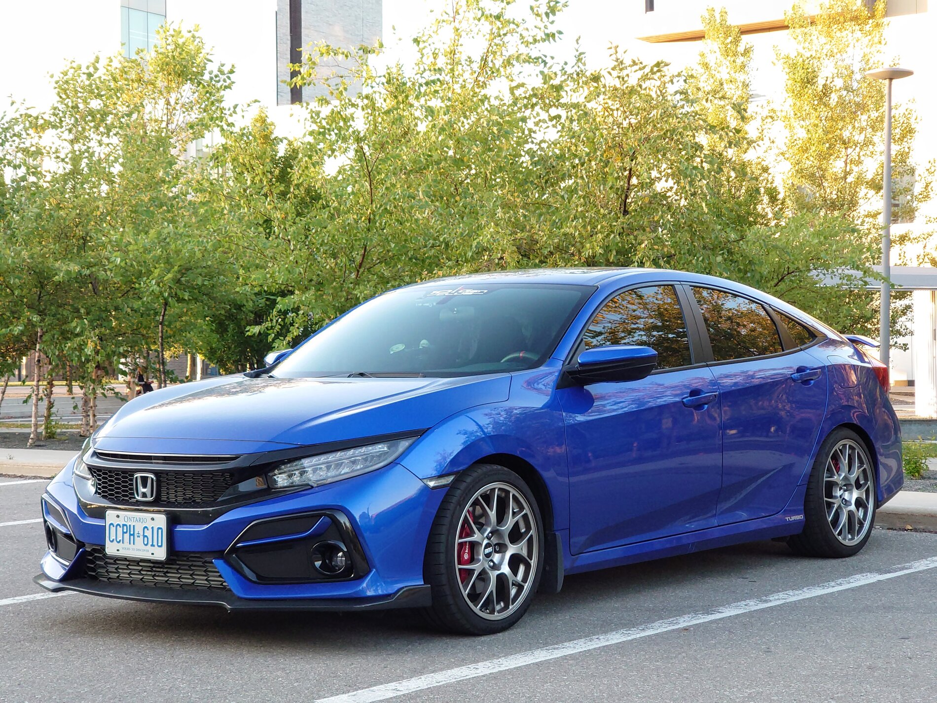 photo 1 Honda Civic custom wheels   18x8.5, ET +38, tire size 245/35 R18. x ET 