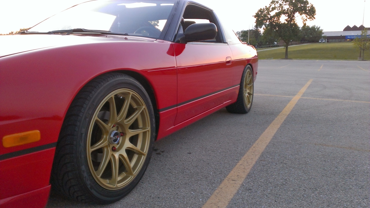 photo 3 Nissan S13 custom wheels XXR 527 17x8.25, ET +25, tire size 235/40 R17. x ET 
