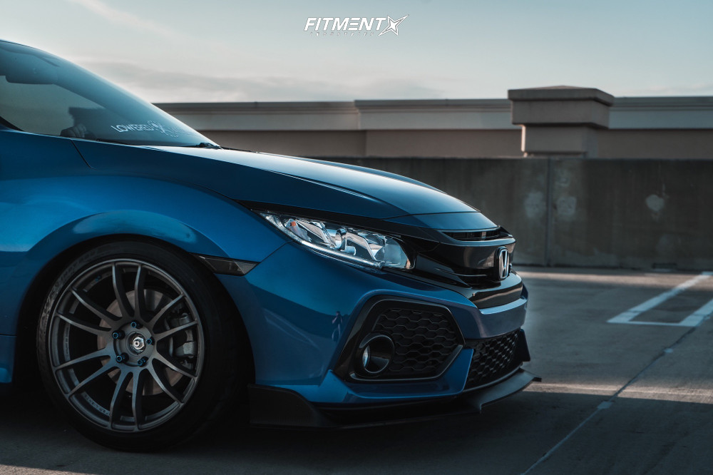 photo 2 Honda Civic custom wheels   18x9.5, ET +40, tire size 235/40 R18. x ET 