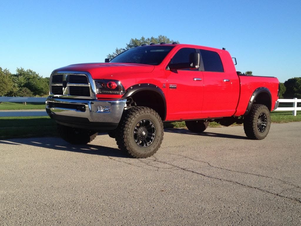 photo 1 Dodge Ram 2500 custom wheels 18x, ET , tire size 315/70 R18. x ET