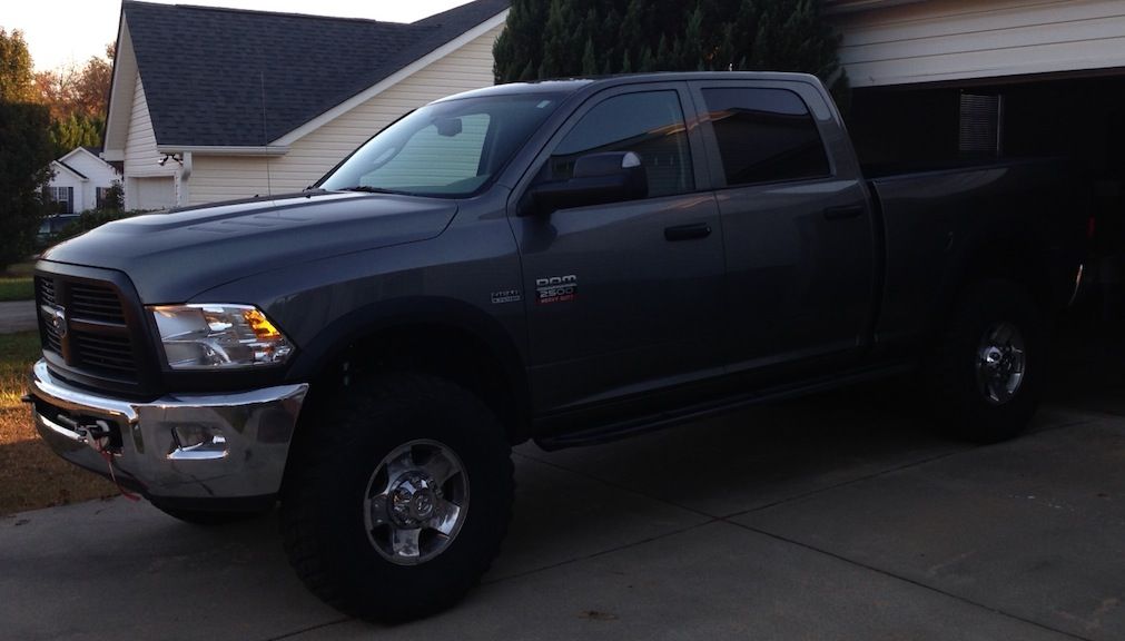 photo 1 Dodge Ram 2500 custom wheels   17x, ET , tire size 37X12.5 R17. x ET 